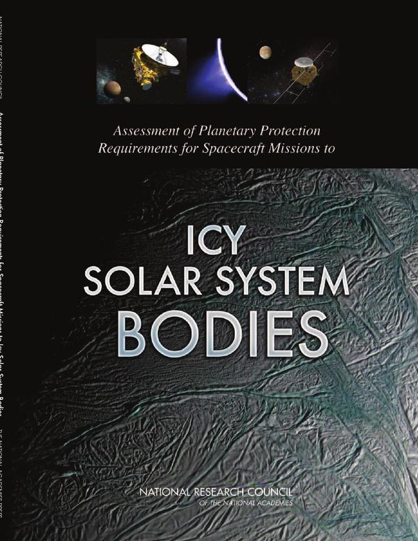 Assessment of Planetary Protection Requirements for Spacecraft Missions to Icy Solar System Bodies