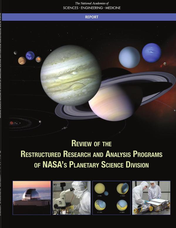 Review of the Restructured Research and Analysis Programs of NASA's Planetary Science Division