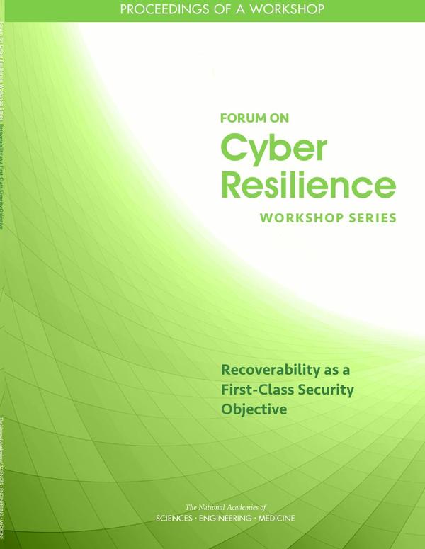 Recoverability as a First-Class Security Objective