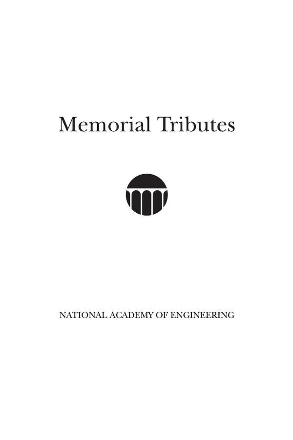 Memorial Tributes