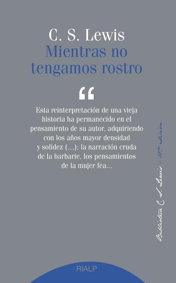 Mientras no tengamos rostro
