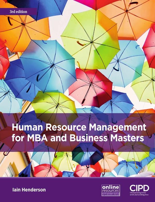 Human Resource Management for MBA and Business Masters