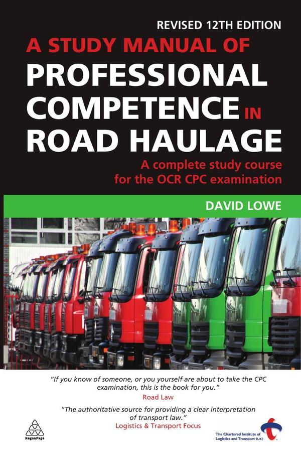 Study Manual of Professional Competence in Road Haulage