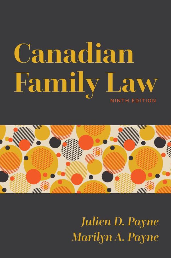 Canadian family law  ninth edition