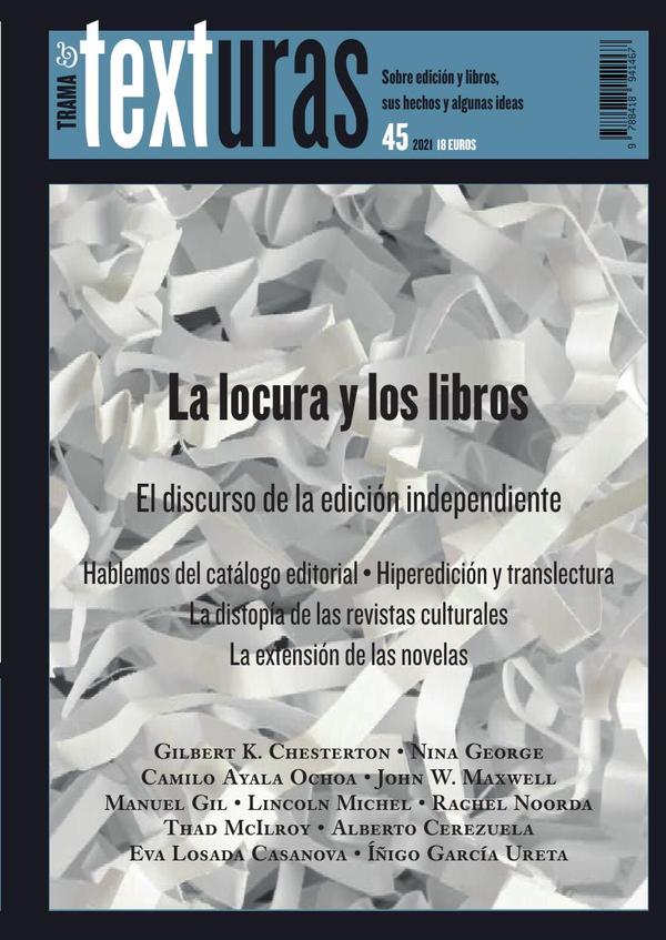 Texturas 45: La locura y los libros