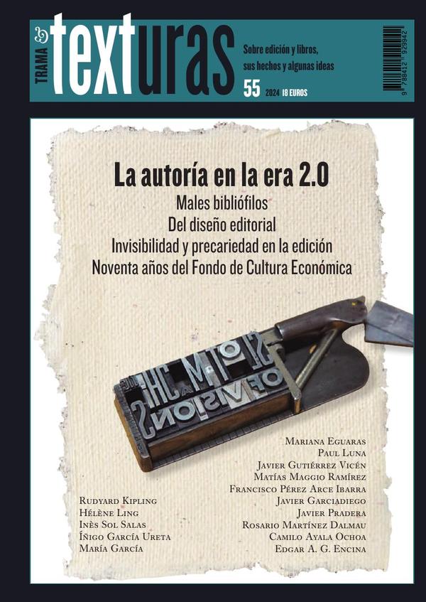 Texturas 55: La autoría en la era 2.0