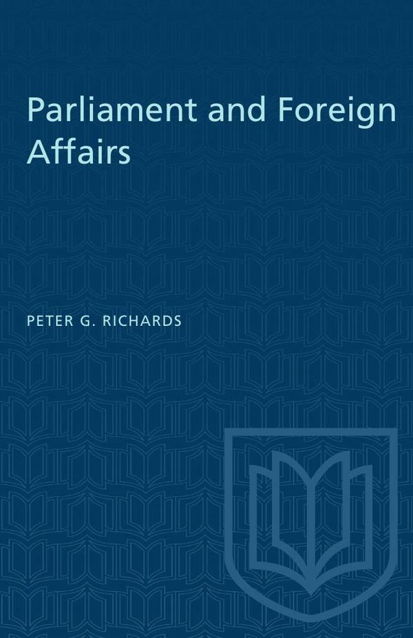 Parliament and Foreign Affairs