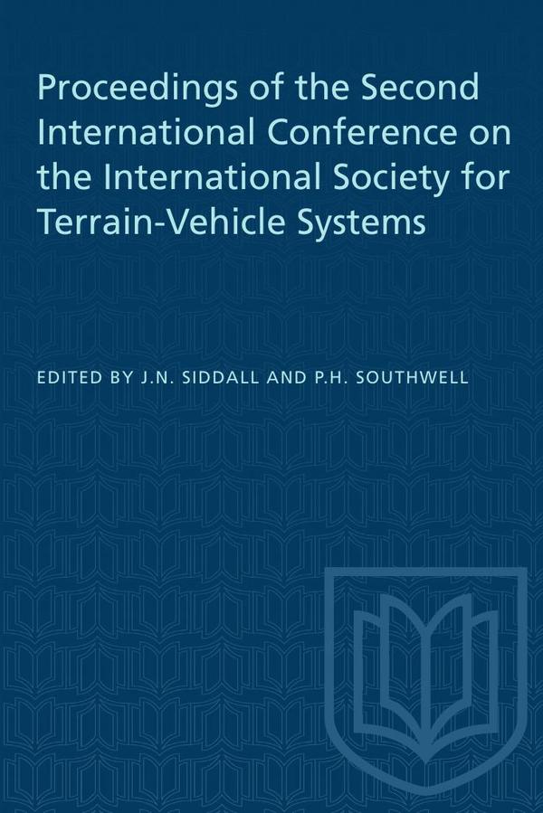 Proceedings of the Second International Conference on the International Society for Terrain-Vehicle Systems