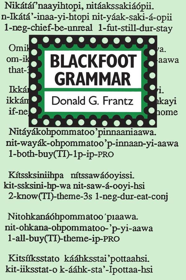 Blackfoot Grammar