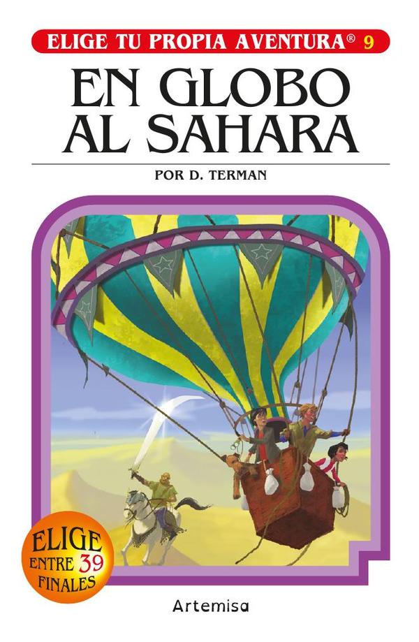En globo al sahara