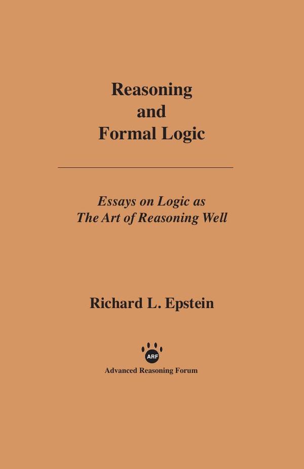 Reasoning and Formal Logic