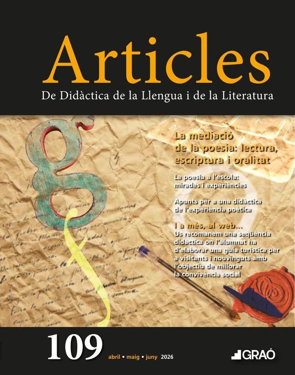 La mediació de la poesia: lectura, escriptura i oralitat - Articles - núm. 109