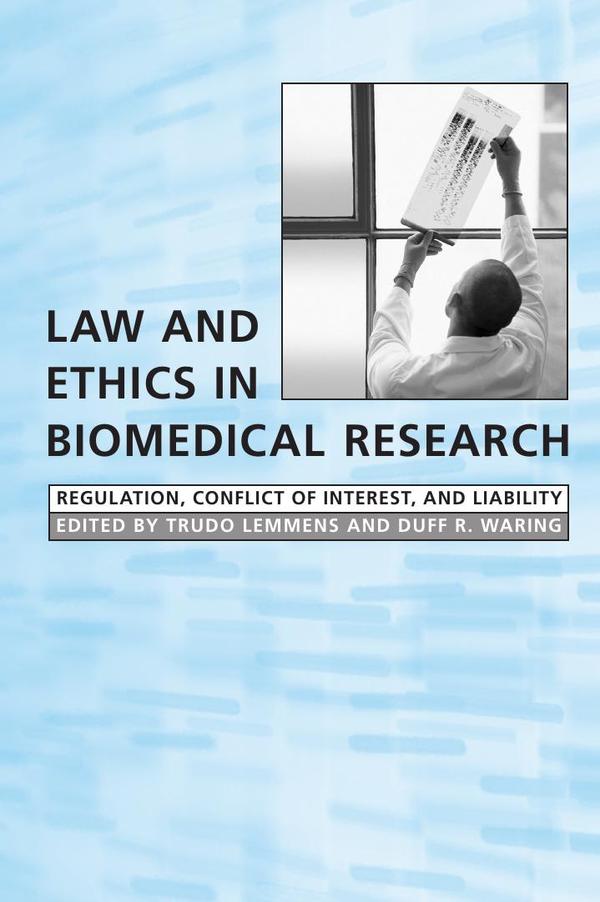 Law and ethics in biomedical research