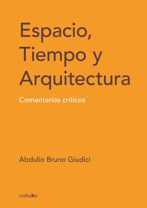 Espacio, tiempo y arquitectura