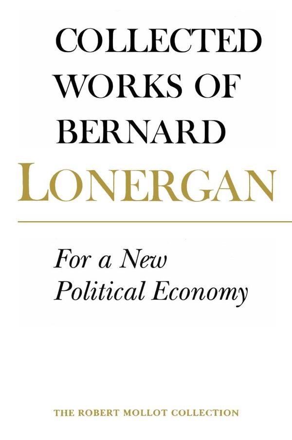 For a new political economy