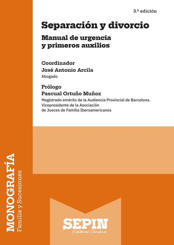 Manual de urgencia y primeros auxilios. Separación y divorcio