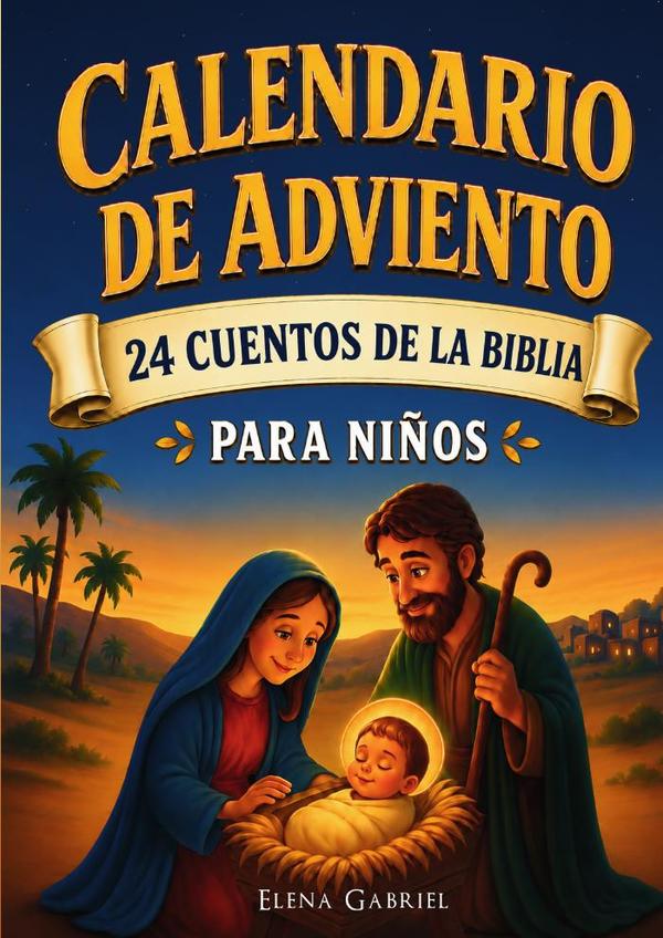 Calendario de Adviento Cristiano - 24 Cuentos de la Santa Biblia