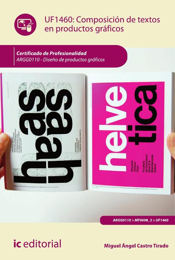 Composición de textos en productos gráficos. ARGG0110 - Diseño de productos gráficos