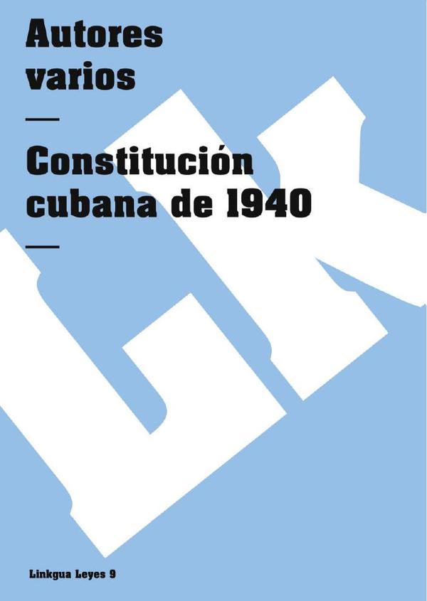 Constitución cubana de 1940