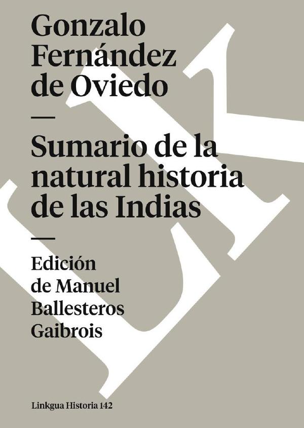 Sumario de la natural historia de las Indias