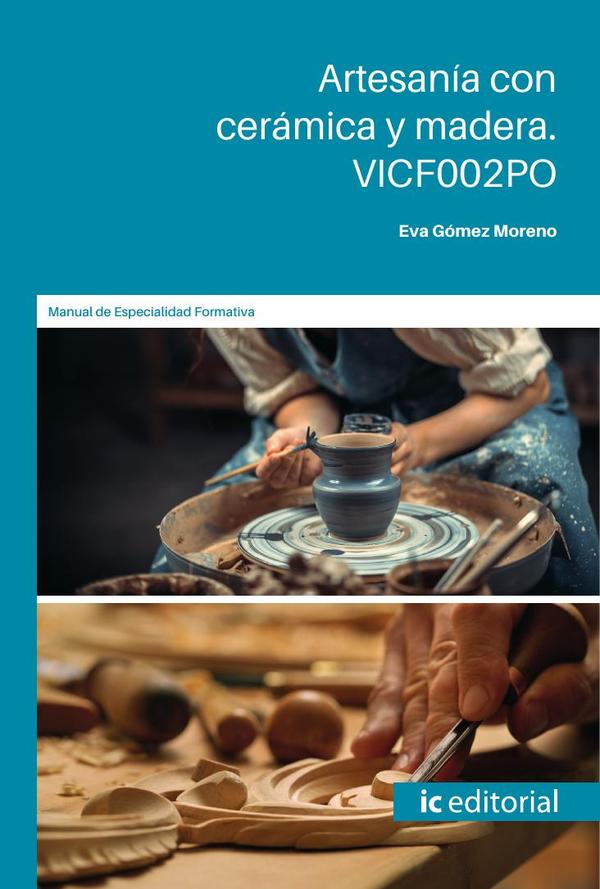 Artesanía con cerámica y madera. VICF002PO