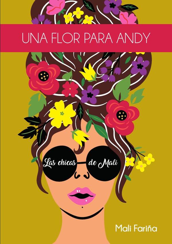 Las chicas de Mali.  Una flor para Andy